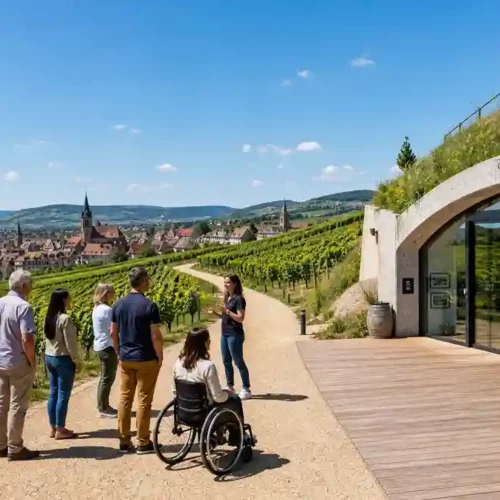 accessible Alsace wine route