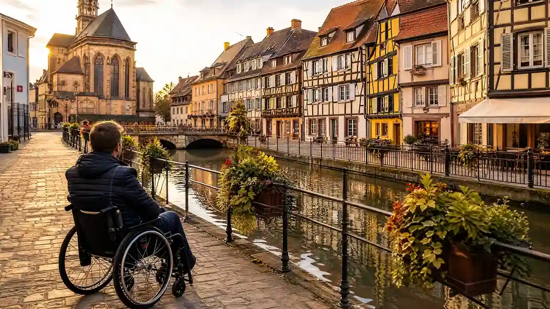 accessible Colmar day trip