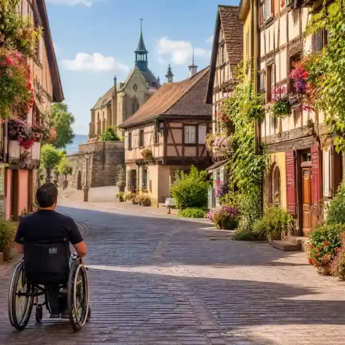 Accessible Eguisheim Village Tour